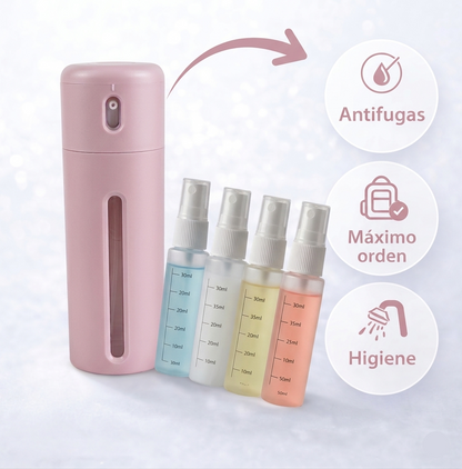 Dispensador 4 en 1 para Higiene